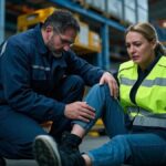 Opératrice en atelier en fin de poste avec fatigue et baisse de vigilance